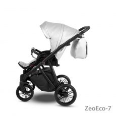 Коляска универсальная CAMARELO ZEO ECO 3 В 1 цвет серебристый 07 (экокожа)