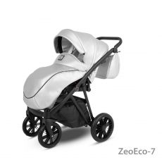 Коляска универсальная CAMARELO ZEO ECO 3 В 1 цвет серебристый 07 (экокожа)