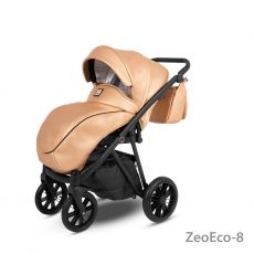 Коляска универсальная CAMARELO ZEO ECO 3 В 1 цвет золотой 08 (экокожа)