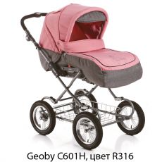 Коляска Geoby C601H (надувные колеса)
