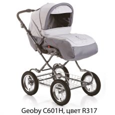 Коляска Geoby C601H (надувные колеса)